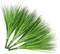 Artificial Plants 17" Artificial Onion Grass Bushes UV Resistant Plants Faux Shrubs Fake Wheat Grass Greenery Topiaries for Bathroom Home Office House Decorations (4 Pcs/Green)